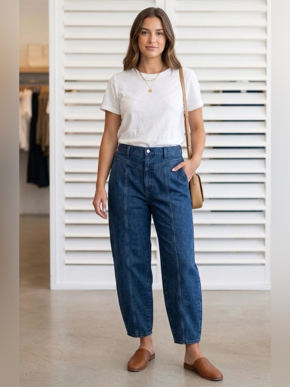 NWT...Madewell Women's Ballon Jeans Size 32...Inseam Is 26"